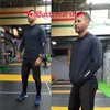 Męskie kurtki Kamb Wysokiej jakości kurtka sportowy suwak na sukience z długim rękawem Szybka sucha siłownia fitness Coats Running Man Blushirts 230802