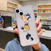 Cell Phone Cases Cartoon Anime Chainsaw Man Phone Case for iPhone 13 12 14 11 Pro Max Mini 7 8 Plus XS X XR Cover Couple Funda For iPhone 11 Case L 230731..