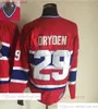 Hóquei vintage de filme 29 Ken Dryden Jerseys CCM Bordado 33 Patrick Roy 31 Carey Price Max Pacioretty PK Subban Pierre Turgeon Andrei Markov Jersey