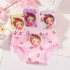 Majtki 4PCS Dziewczęce Bielizna 212Y Bawełniany trójkąt dziecięcy Kreskówka Księżniczka Bielizna Dziewczyna Baby Cute Bielizna x0802