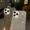 Handyhüllen Mode Bling Strass Edelstein Diamant Soft Phone Case für iPhone 14 13 12 11 Pro Max 14 Plus 7 8 Glitzer Kamera Schutzabdeckung L230731