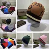 Chapéu de malha de luxo Designer bonés de caveira Letras da moda Gorro Jacquard Gorro de boa textura Chapéu legal homem mulher gorros estilo inverno quente de alta qualidade