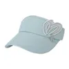 Outdoor Hats Golf cap woman 2023 Summer Ladies Headless Empty Top golf Hat 230801