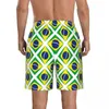 Мужские шорты 2023 Летние купальники бразильский флаг пляжные пляжные болоты Мужчины Мужчины Купальники