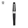 Duke 2009 Black Fountain Pen pamięci Charlie-Chaplin duży wielkość unikalny styl, średnie / gięte NIB Heavy Business Office Pis Pen 201202