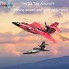Aircraft Modle H650 Raptor Waterproof Rc Model Fixed Wing Foam Remote Control Electric Toy Gift l230801