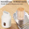 2pcs Toothpick Holders Portable Toothpick Holder Pocket Toothpick Dispenser Storage Bucket Room Convenient Toothpick Life Box Room Living Home Din R230802