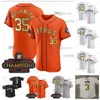 35 Justin Verlander Astros 2023 Gold Program Jersey Jeremy Pena Yordan Alvarez Jose Kyle Tucker Alex Bregman Martin Maldonado Cristian Javier Brantley