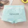 Mutandine Ragazze Intimo di pizzo Adolescenti Mutandine Boxer 2022 Pantaloncini tinta unita per bambini da 4 a 15 anni Abbigliamento per bambini Slip in cotone x0802