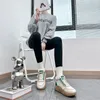 2023 Hot New Shoes Designer Women Fashion Sneakers Girls-Up Outdoot Leather Leather Yellow Green Womens Platform Trainers Free 35-40