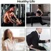 Leg Massagers 6 heads Massage Gun Electric Neck Massager Smart Hit Fascia for Body Relaxation Fitness Muscle Pain Relief 230802