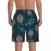Męskie szorty męskie męskie żółw stroju kąpielowego wzór mężczyzn pnie stroju stroju kąpielowego na plażę noszenia