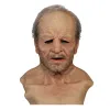 Party Supplies Other Event Old Man Fake Mask Lifelike Halloween Holiday Funny Super Soft Adult Reusable Children Doll Toy Gift