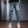 Herren Jeans Streetwear Fashion Männer Große Tasche Designer Lose Fit Casual Denim Cargo Hosen Hombre Hip Hop Joggers Breite bein Hosen 230801