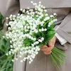 Dekorativa blommor Heminredningar Simulering Bell Orchid Tumbleweed Fake Bridal Hand Bouquet