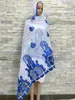 Abbigliamento etnico 2023 Dubai Primavera Sciarpa Per Le Donne Musulmane Cotone Africano Hijab Islam Pashmina Turbante Foulard Ricamo Scialli