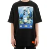 Trendy Heron Same Men T-shirts Feminino Homem Multicolor Verão Algodão Clássico Estampado de Imagens Manga Curta T-shirt Trendy Tee Mens Herons T-Shirt Vestuário Tamanho Grande S-XXXL XXL