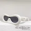 High quality fashionable luxury designer sunglasses Luo Yijia's New Fashionable Cat's Eye for Women INS Same Personalized DuDu Lip Sunglasses LW40099I