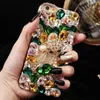 Handyhüllen Strass Fuchs Fall für iPhone14 Max 11 12 13 Mini Pro Max X XS MAX XR 6 6S 7 8 PLUS SE 2020 Hüllen Luxus Kristall Diamant Coque L230731