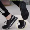 Buty bezpieczeństwa Waliantile Summer Safety Buty Sneakers dla mężczyzn Mężczyzna oddychający lekkie buty do pracy przemysłowej anty zgazanie stalowych butów 230801