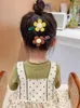 Saç aksesuarları 2pcs/set 2023 Anne Çocuklar Pin Klipler Kafa Bandı Kawaii Sevimli Çiçek Barrettes Bebek Çocuklar İçin Saçkoplar