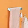 Juego de accesorios de baño, bastidores sólidos sin perforación para montar en la pared, soportes de almacenamiento para zapatillas, estante multifunción con colgador, ahorro de espacio para el baño