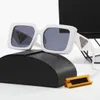 직사각형 선글라스 레이디 디자이너 안경 간단하고 세련된 해변 PC 대형 광장 멀티 컬러 옵션 상자 MS Mr Glasses 여성 선글라스 남자