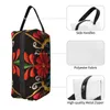 Sacs À Cosmétiques Voyage Papillons Mexicains Et Motif De Fleurs Trousse De Toilette Mignon Otomi Broderie Art Maquillage Organisateur De Stockage Dopp Kit Cas