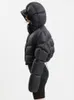 Vestes pour femmes femmes court épaissi doudoune à capuche fermeture éclair mode à manches longues 2023 hiver dames manteau