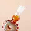 Mini Nectar Collector Glass Pipes with 10mm 14mm 18mm Titanium Quartz Tip Oil Rig Concentrate Dab Straw for Glass Bong