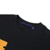 スリーブサマーTショートニューシャツダブル糸ステレオレターシャツ印刷女性メンズラウンドネックTシャツオリジナルスウェットシャツPOLO198