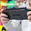 핸드 그립 케이스 스토리지가있는 Nintendo Switch/OLED 액세서리 용 홀더 스탠드가있는 4 게임 카드