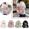 School Bags Cute Women Large Capacity Backpack Preppy MultiPocket Nylon Female Schoolbag College Laptop Book Kawaii Girl Rucksack 230801