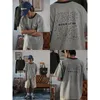 Men's T Shirts Second Order Ringer Tee Shirt Cotton Vintage Graphic Pocket T-Shirts