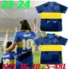 2023 2024 Boca Juniors Carlitos Cavani Soccer Jerseys 2023 2024 Benedetto Villa Maradona Salvio Medina Home Away 3番目のフットボールシャツMen Kid Kit S-4Xl