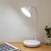 Table Lamps Eye Protection Read Light Student Rechargeable Plug Dual-use Bed Front Bedroom Sleeping Adjustable Writing Night Desk Lamp