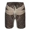 Herenshorts Zomerstrandzwempak Sneldrogend Zwemkleding Dragonfly Met Vlekken Cirkel Ster Heren Ademend Mannelijk