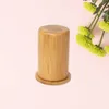 2st Toothpick Holders Tandpetare Holder Dispenser Box Wood Cocktail Stick Träkök Tandpetare Behållare R230802