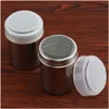 Baking Pastry Tools 304 Stainless Steel Spring Seasoning Jar Cocoa Powder Coffee Brewer Flour Sugar Mesh Kitchen Cooking Drop Deli Dhirx