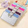 Cell Phone Cases LaMaDiaa Luxury Bling Rhinestone Diamond Phone Case for iPhone14 11 12 13 mini Pro Max XR X 6 7 8 plus Wallet Leather Flip Cover L230731