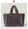 HBP Crossbody Torby Evening Bag Luksusowy Faux Fur Mash