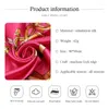 Scarves Women Multifunction Polyester Silk Scarf 90cm Chain Printed Casual Satin Small Square Wraps Shawl 2023