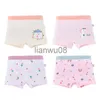 Mutandine boxer triangolo bambino carino cartone animato per bambini 38 anni slip in puro cotone comodo e traspirante x0802