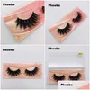 Other Health Beauty Items 3D Mink Eyelashes Wholesale Natural False Lashes Soft Make Up Extension Makeup Fake Eye Series Drop Delive Dhtlc