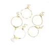 Anklets 2023 Summer Shell Rope for Women Gold Color Charm Anke Bracelets Fashion Jewelry Accessories