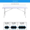 Table Cloth Outdoor Party Decoration Camping Set Protective Cover Milk Silk Solid Color Elastic Tablecloth