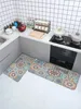 Mattor 1 Bohemiska tryckmönster mattor golvmatta icke-halk absorberande slitstemprostant dekorativa mattor kök vardagsrum mattan R230801