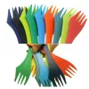 Utensil Combo Kitchen Portable Outdoor Picni Flatware Sets Fork Spoon Spork 3 In 1 Reusable Plastic Tableware Cutlery