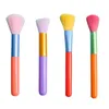 15st Makeup Brushes Set Professional Powder Foundation Eyeshadow Blending Borstes Colorful Maquiagem Rainbow Cosmetic Tools