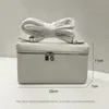 Sacos de couro genuíno de luxo feminino 2023 tendência noite saco cosmético estilo urbano simplicidade crossbody lancheira 230731